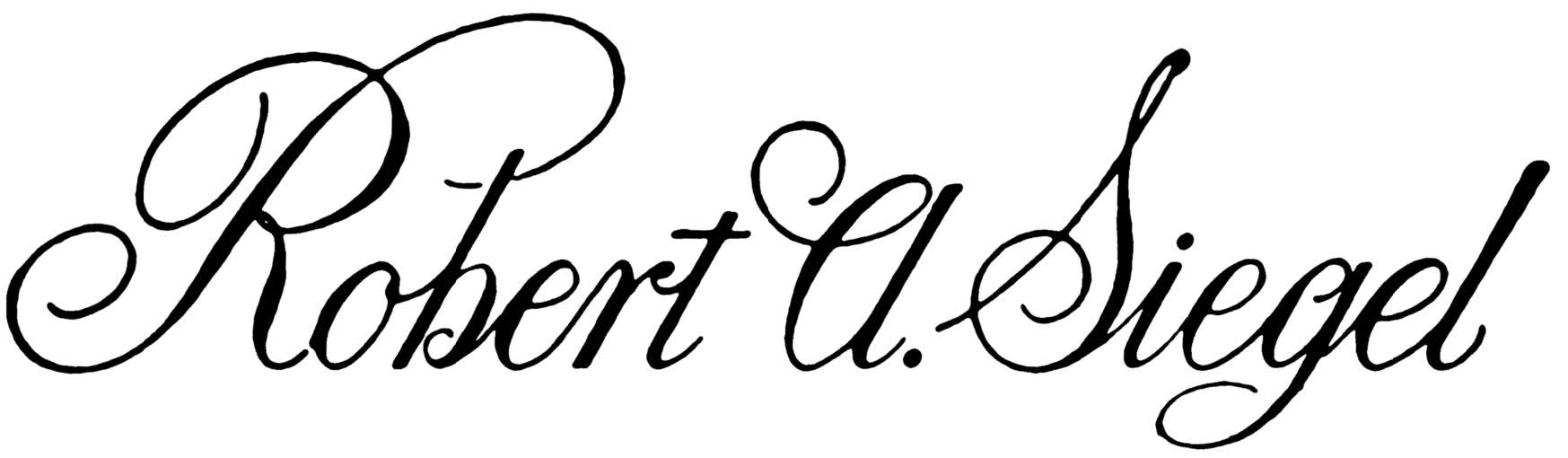 The Siegel logo created for the firm during the 1940s — Siegel Auction Galleries